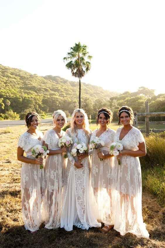 boho bridesmaid dresses