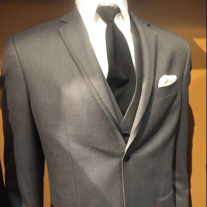 Show me your groom's attire!