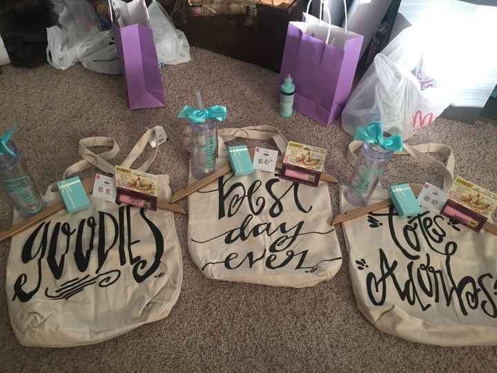 Bridesmaid Goodies are here!