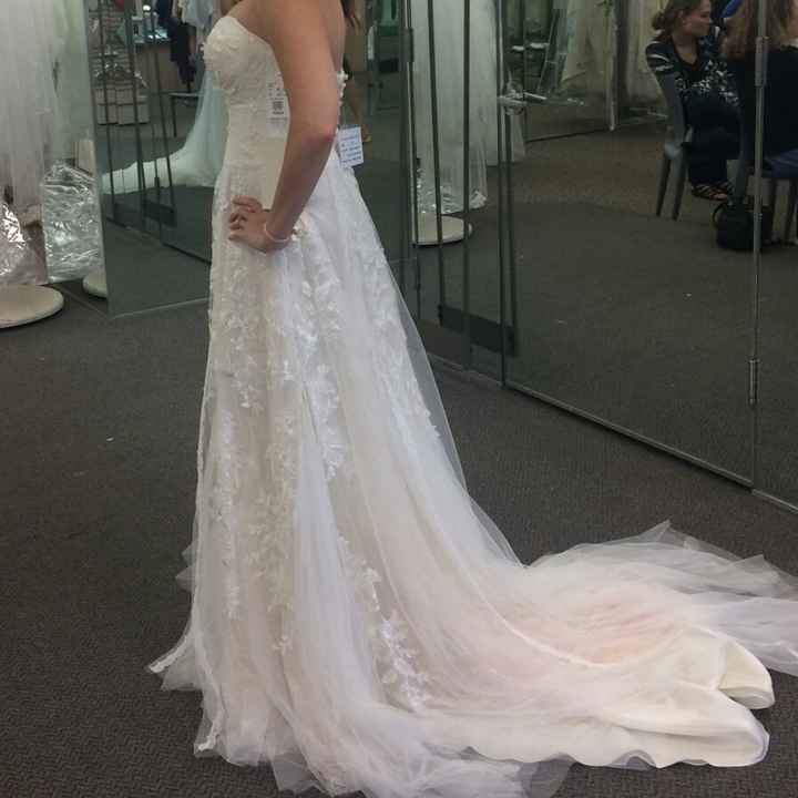 I said YES to the dress!!