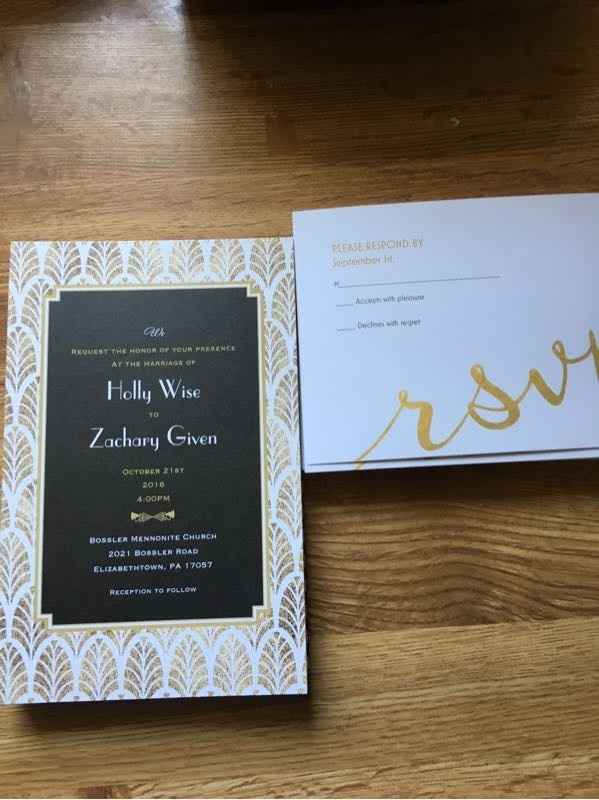My invites came!!