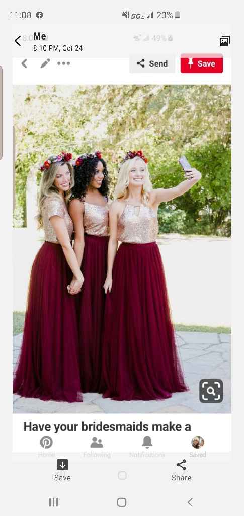Bridesmaids dresses - 1