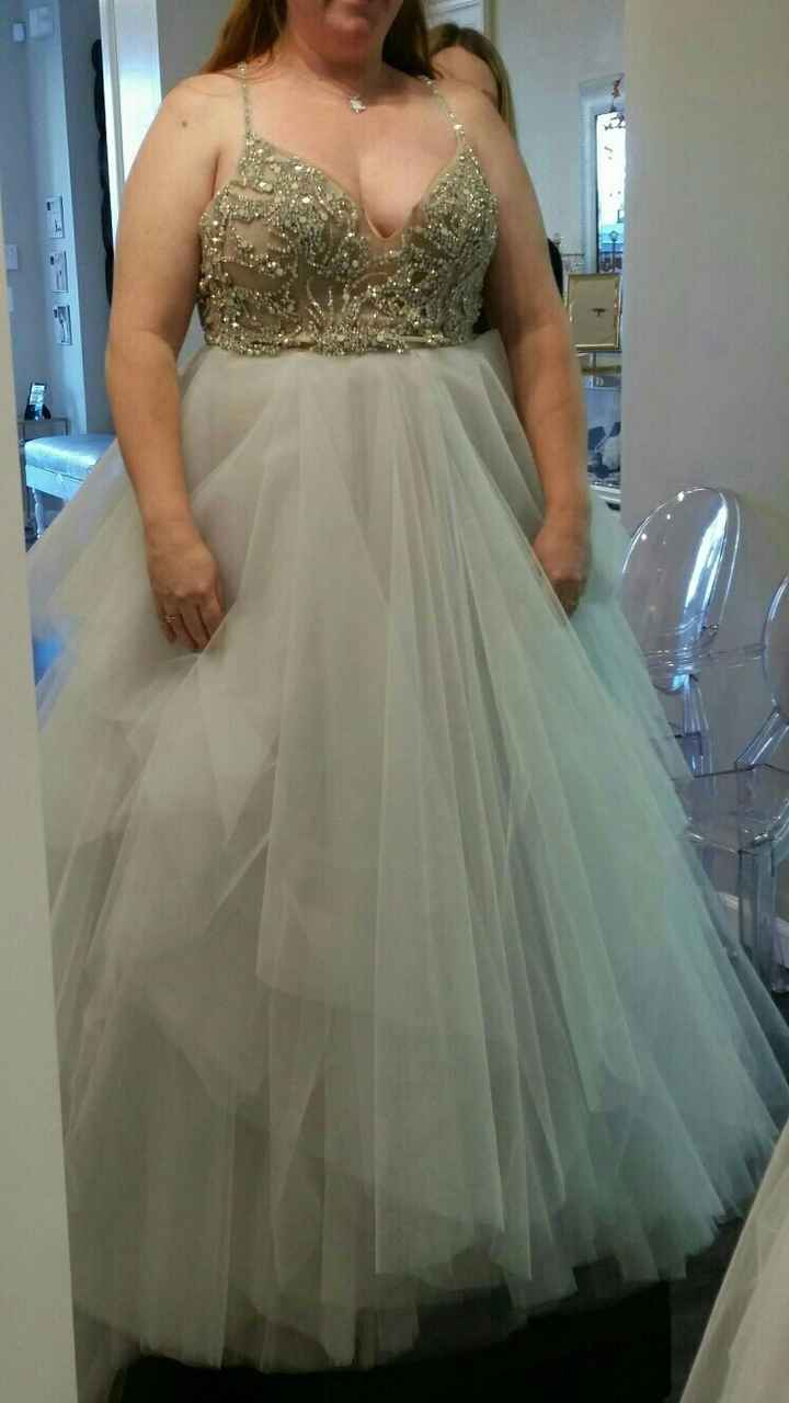 Let's see your wedding dresses.