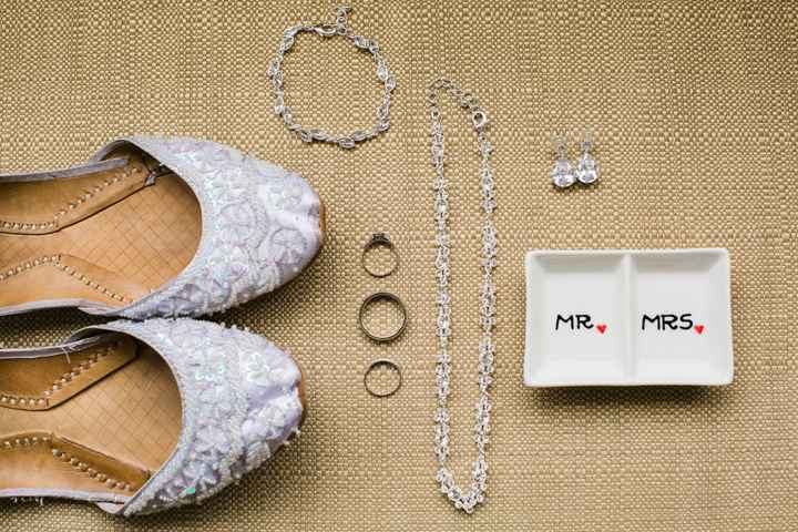 Flat wedding shoes