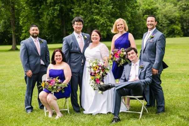Uneven Bridal Party