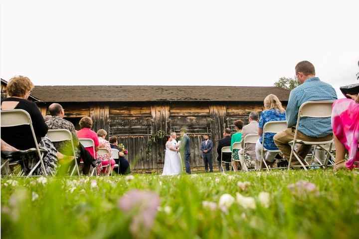 BAM: Rustic Barn wedding in MD, 80 people, $13k budget w/plus-size bride **UPDATE w/PICS***