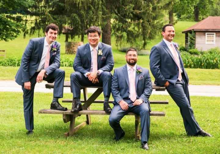 Getting the ball rolling on groomsmen clothing