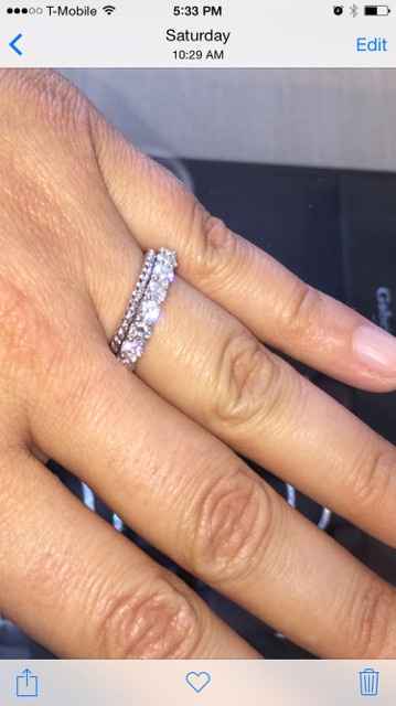 Mismatched Wedding Rings
