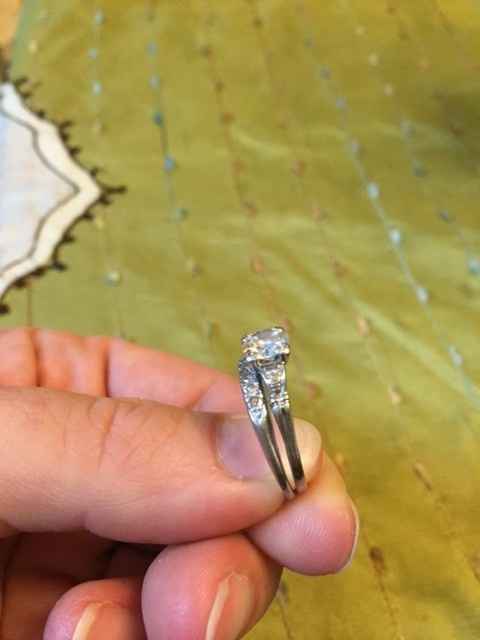 Mismatched Wedding Rings