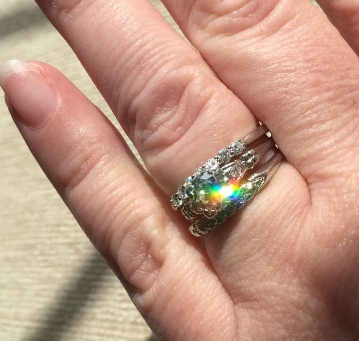SHOW OFF YOUR RINGS LADIES!! I wanna see that bling!!!