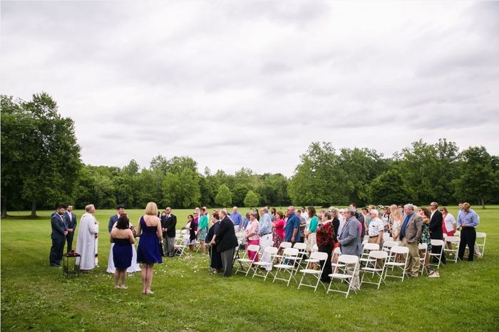 BAM: Rustic Barn wedding in MD, 80 people, $13k budget w/plus-size bride **UPDATE w/PICS***