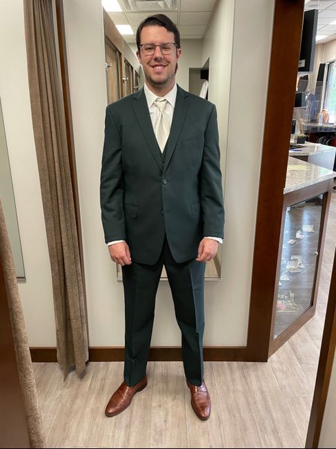 Emerald Green Suit Jacket 2