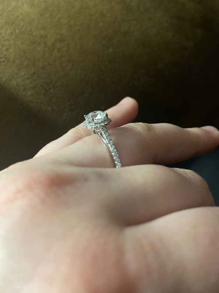 Might be rude to ask but how many CT's is your engagement ring? What is average? - 2