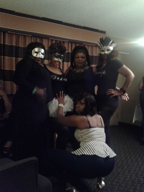 Masquerade Bachelorette Bash - Curvy Style Baby!