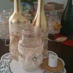 Advice on using wood slices in centerpiece