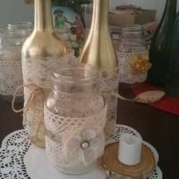 Advice on using wood slices in centerpiece