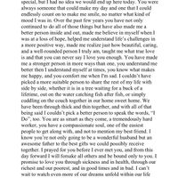 My wedding vows, tell me what you think!