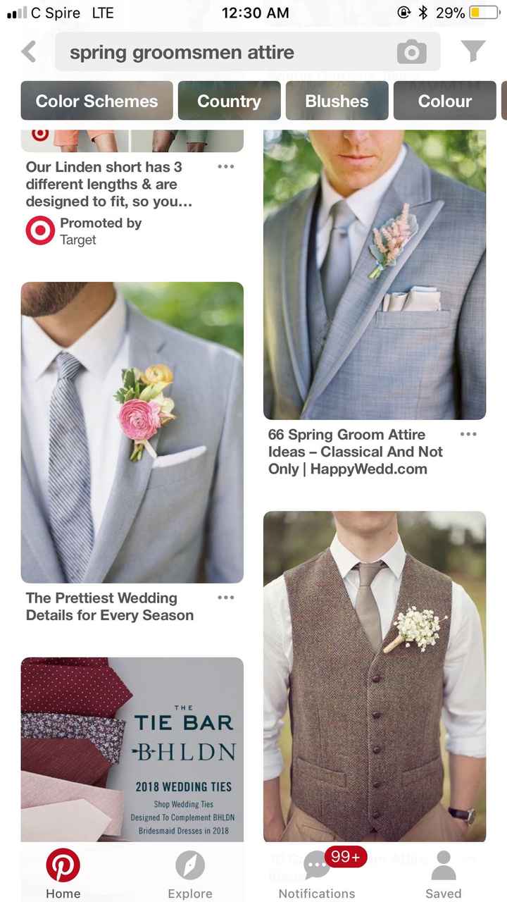Groom and groomsmen attire - 2