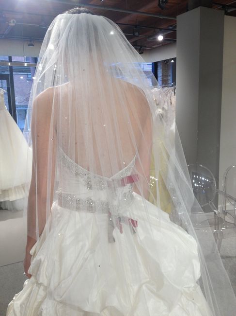What did you choose? Headpiece, veil, both