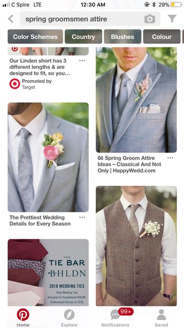 Groom and groomsmen attire - 2