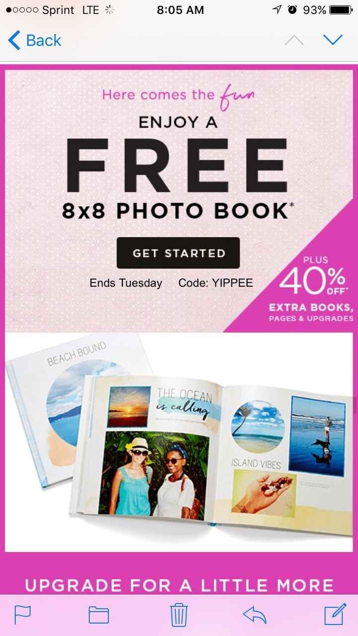 Shutterfly photo books