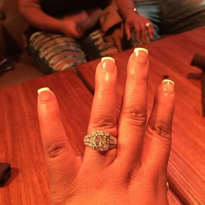 Let's see those beautiful rings lady's!