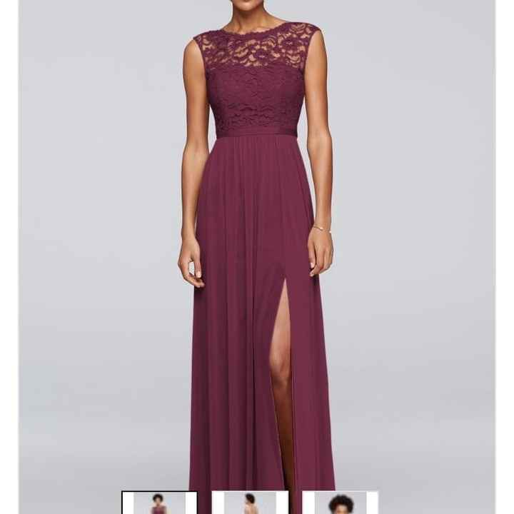 Burgundy Bridesmaids