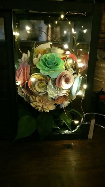 rustic wedding centerpiece