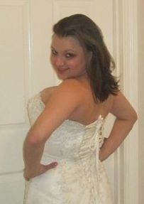 POST pics of your dress, your flowers, your man,  friend lighting cig of a tiki torch & your boobs!