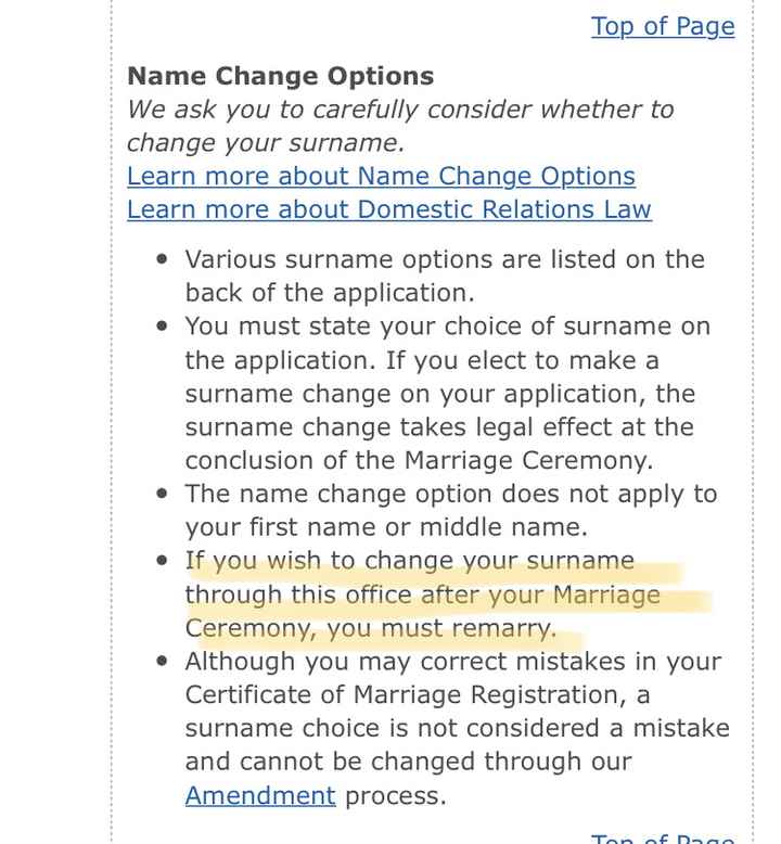 Legally changing name at court house but passport still in maiden name at time of honeymoon - 1