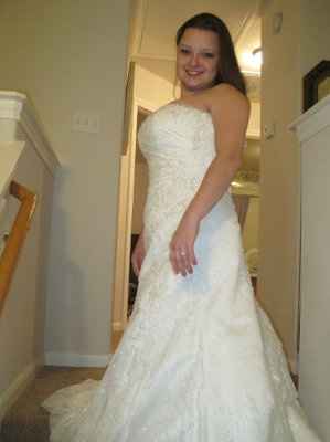 Finally!  Some pictures in my dress...come look!