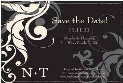 Can I see your Save the dates?