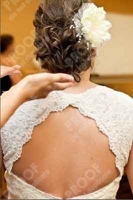 Wedding hair! Let me see it!