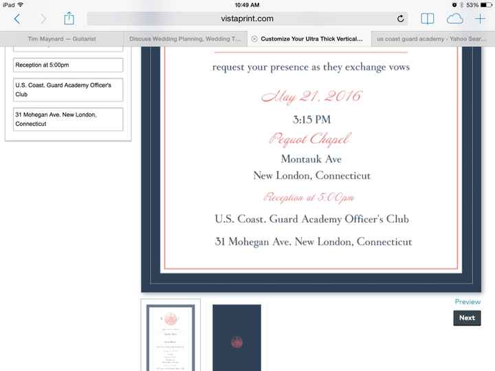 Invitation Opinion