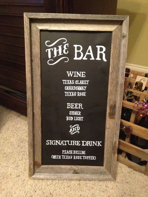 Announce limited bar?