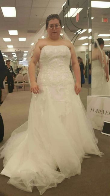 Let me see what you're wearing on your wedding day