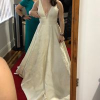 Wedding dress help! Opinions on where this dress should sit on my torso - 3