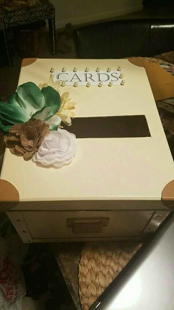 DIY card box
