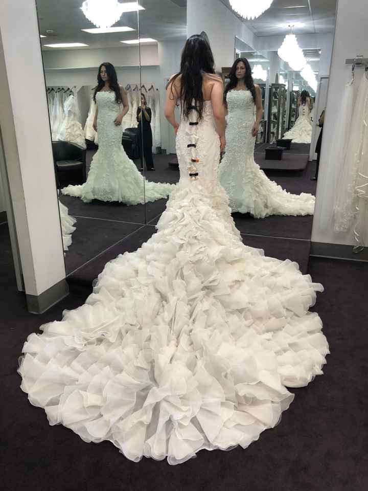 Second wedding dress didn’t like the first - 3