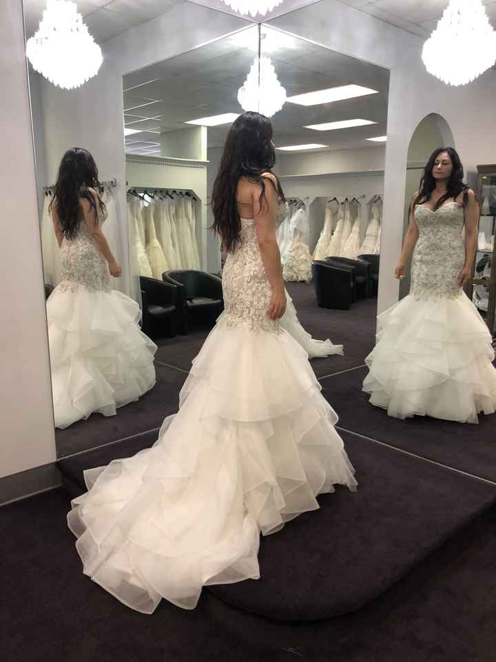 Second wedding dress didn’t like the first - 1