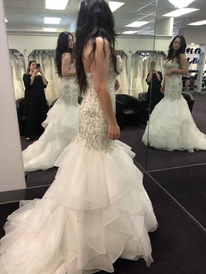 Second wedding dress didn’t like the first - 2