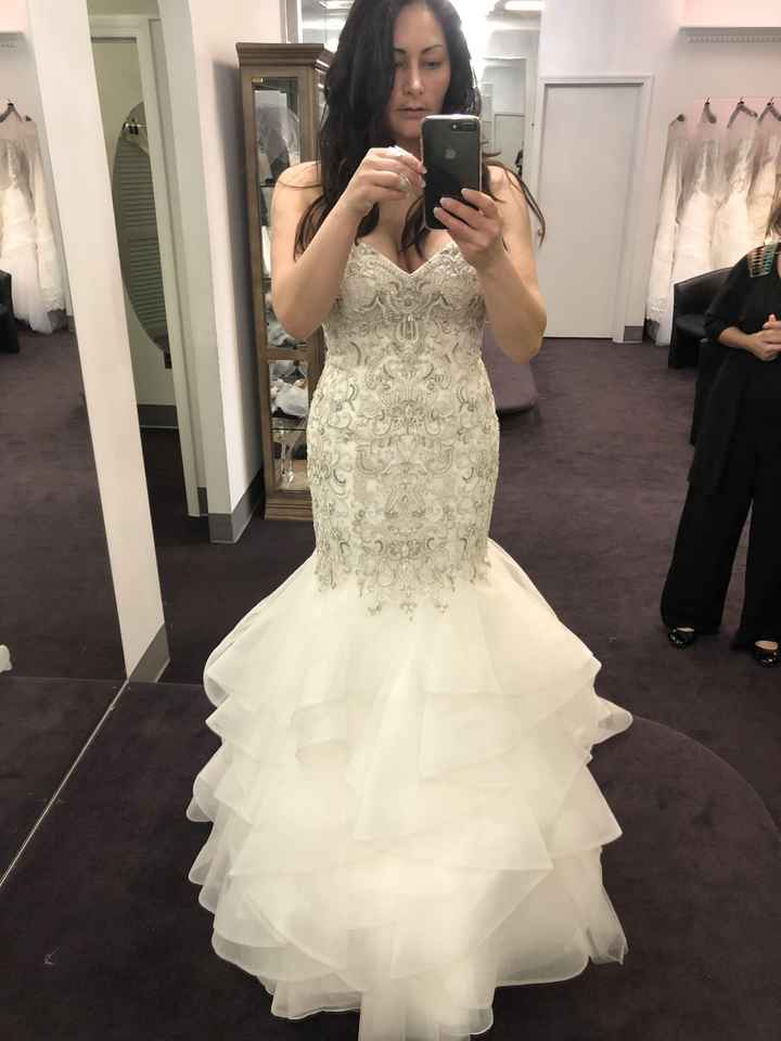 Second wedding dress didn’t like the first - 3