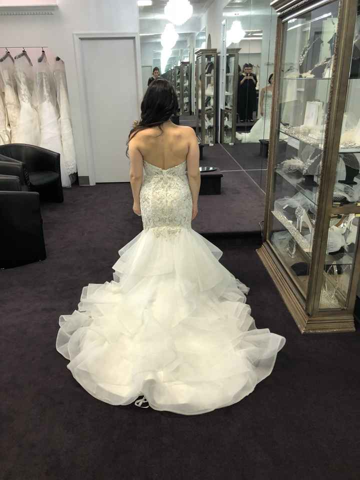 Second wedding dress didn’t like the first - 4