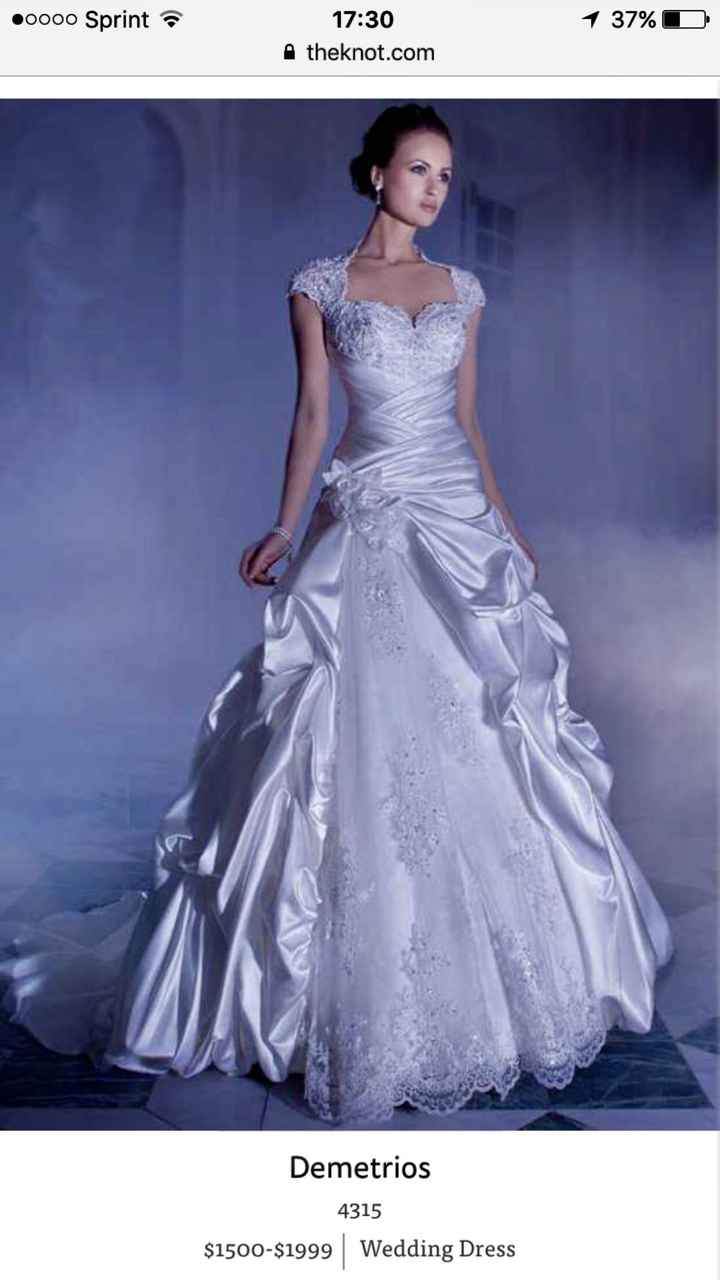 Second wedding dress didn’t like the first - 2