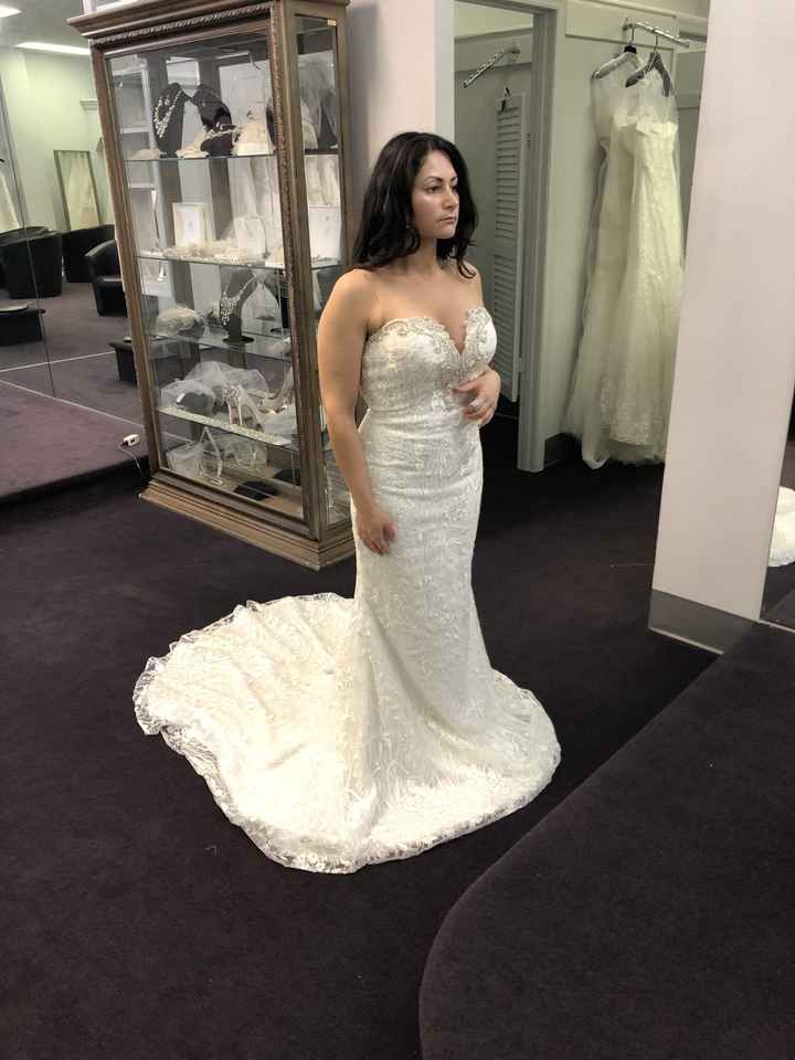 Second wedding dress didn’t like the first - 1