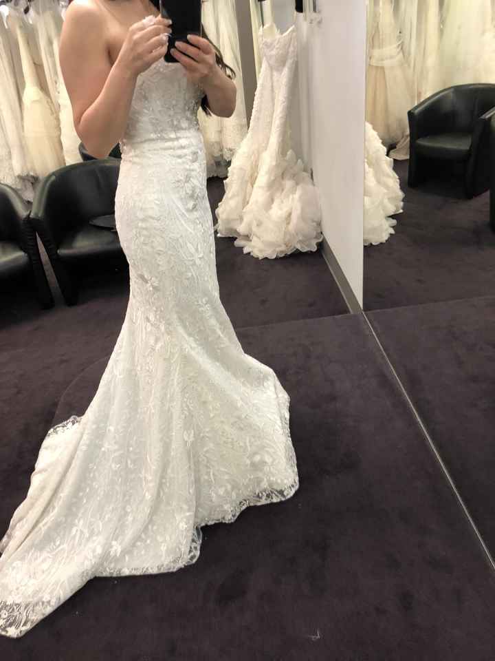 Second wedding dress didn’t like the first - 3