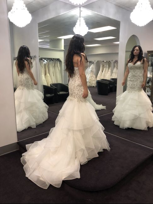 Second wedding dress didn’t like the first - 1