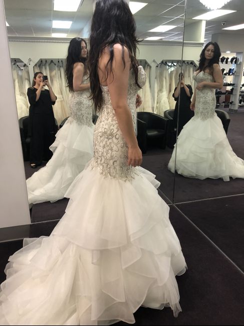 Second wedding dress didn’t like the first - 2