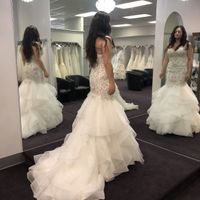Second wedding dress didn’t like the first - 1