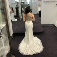 Second wedding dress didn’t like the first - 2